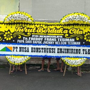 Bunga Papan Turut Berduka Cita 007