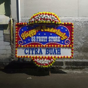 Bunga Papan Happy Anniversary 001